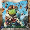 The Croods A New Age Movie Eep Guy Quilt Blanket