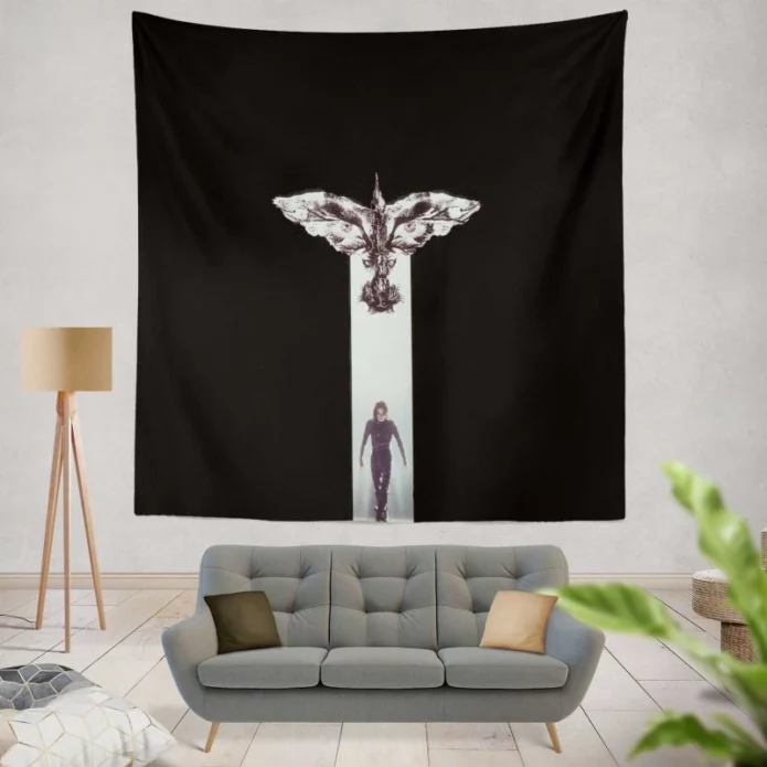 The Crow Movie Brandon Lee Wall Hanging Tapestry