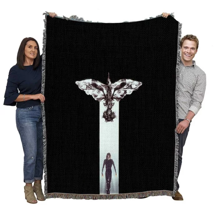 The Crow Movie Brandon Lee Woven Blanket