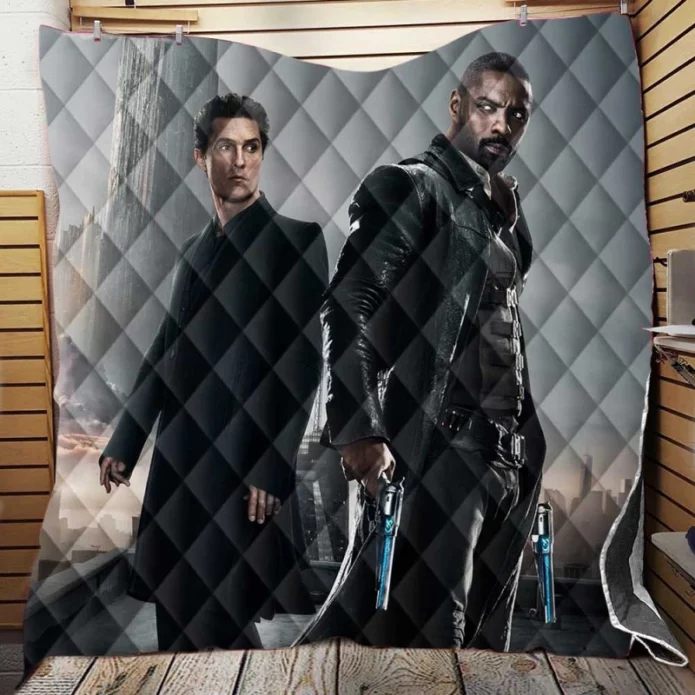 The Dark Tower Movie Idris Elba Quilt Blanket