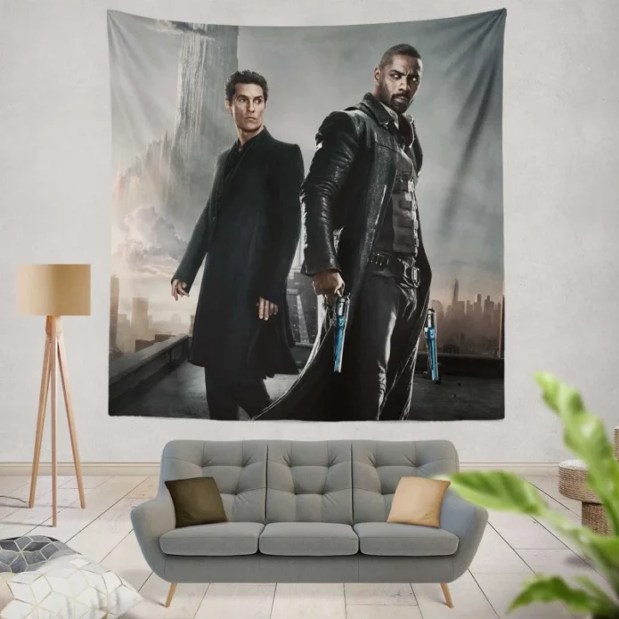 The Dark Tower Movie Idris Elba Wall Hanging Tapestry