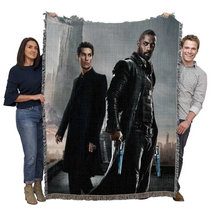 The Dark Tower Movie Idris Elba Woven Blanket