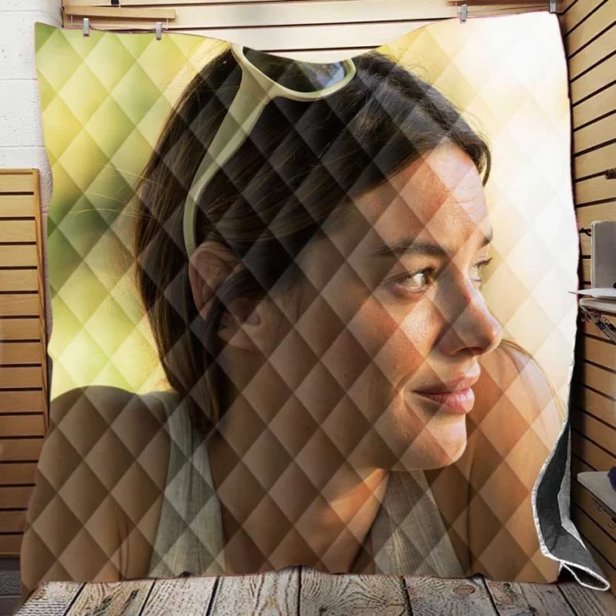 The Deep House Movie Camille Rowe Quilt Blanket