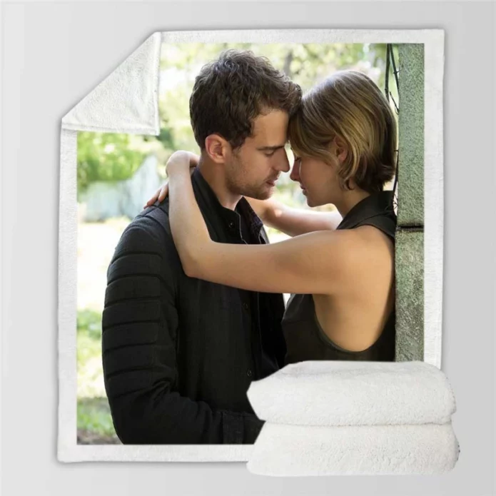 The Divergent Series Allegiant Movie Theo James Sherpa Fleece Blanket