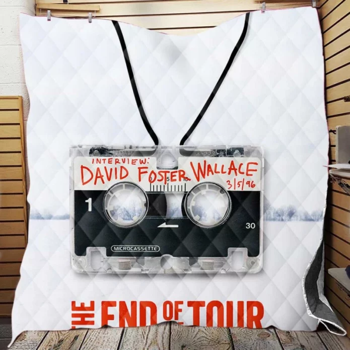 The End of the Tour Movie Quilt Blanket