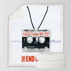 The End of the Tour Movie Sherpa Fleece Blanket