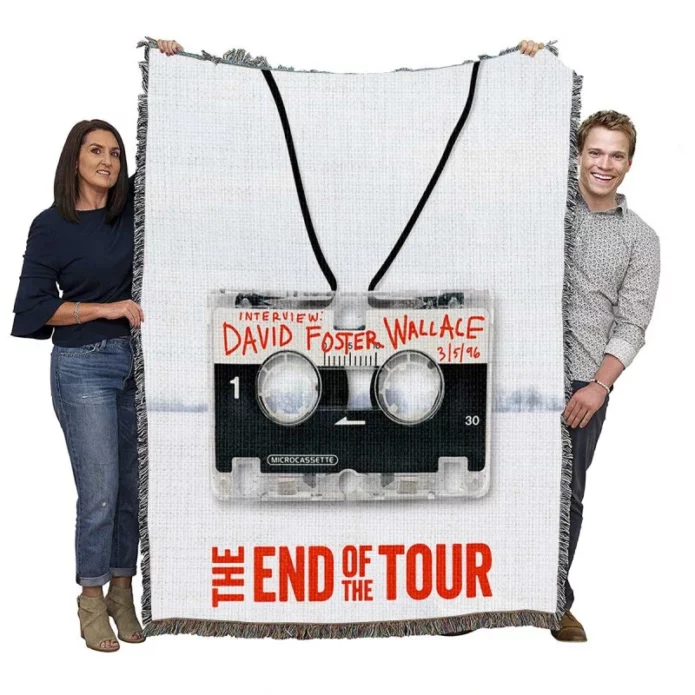 The End of the Tour Movie Woven Blanket
