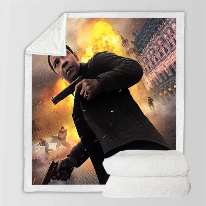 The Equalizer 2 Movie Denzel Washington Sherpa Fleece Blanket