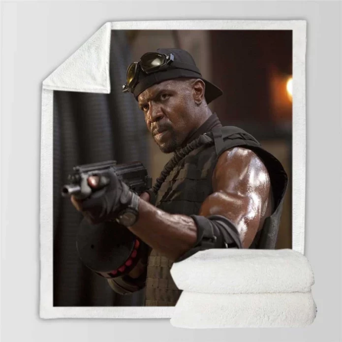 The Expendables Movie Hale Caesar Terry Crews Sherpa Fleece Blanket