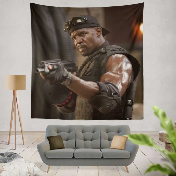 The Expendables Movie Hale Caesar Terry Crews Wall Hanging Tapestry