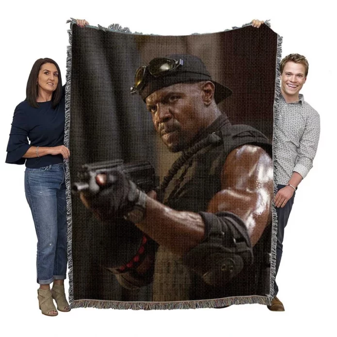 The Expendables Movie Hale Caesar Terry Crews Woven Blanket