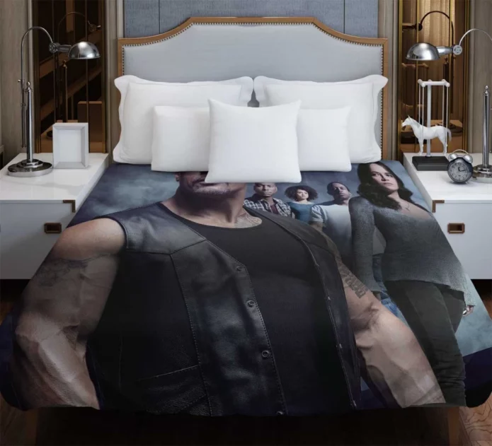 The Fate of The Furious Movie Poster Duvet Cover