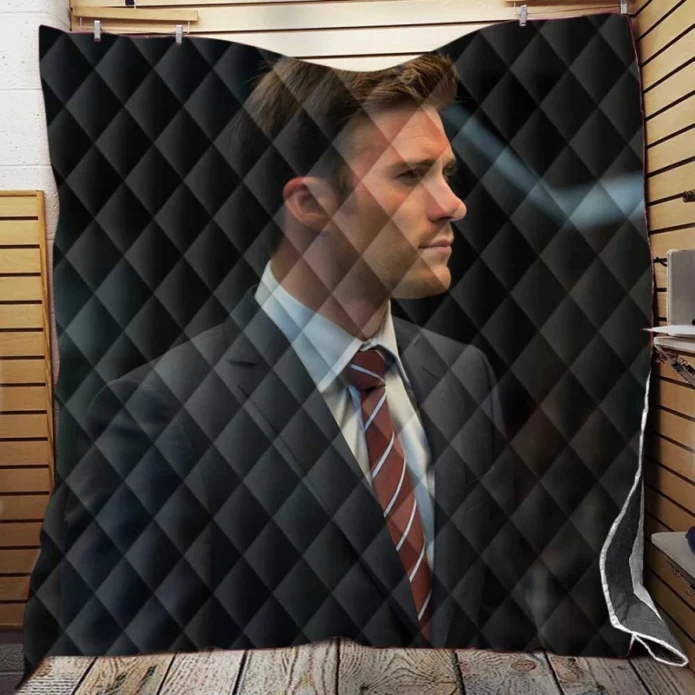 The Fate of The Furious Movie Scott Eastwood Quilt Blanket