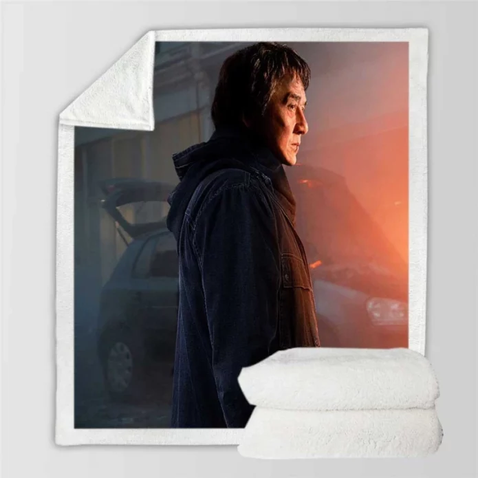 The Foreigner Movie Jackie Chan Sherpa Fleece Blanket