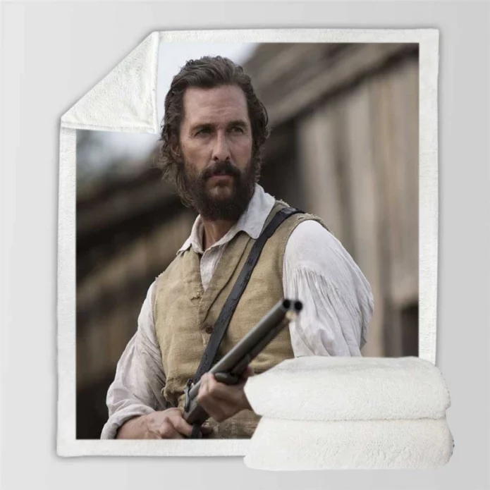 The Free State of Jones Movie Matthew McConaughey Sherpa Fleece Blanket