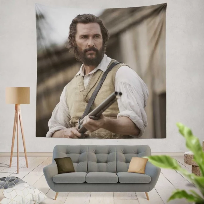 The Free State of Jones Movie Matthew McConaughey Wall Hanging Tapestry