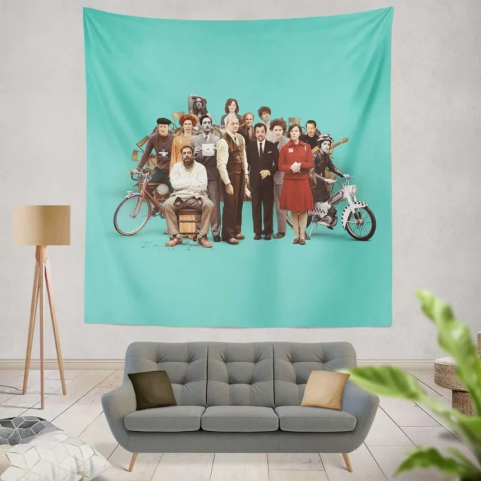 The French Dispatch Movie Wall Hanging Tapestry