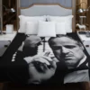 The Godfather Movie Marlon Brando Duvet Cover
