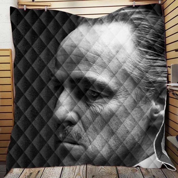 The Godfather Movie Vito Corleone Quilt Blanket