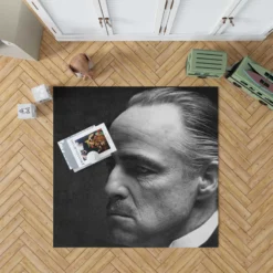 The Godfather Movie Vito Corleone Rug