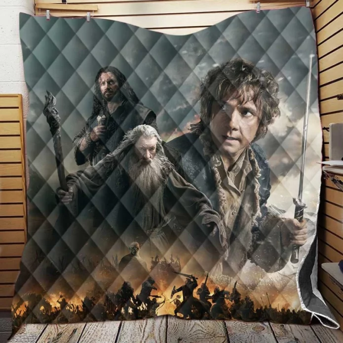 The Hobbit The Battle of the Five Armies Fantasy Movie Quilt Blanket
