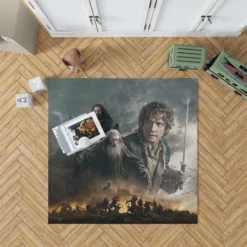 The Hobbit The Battle of the Five Armies Fantasy Movie Rug