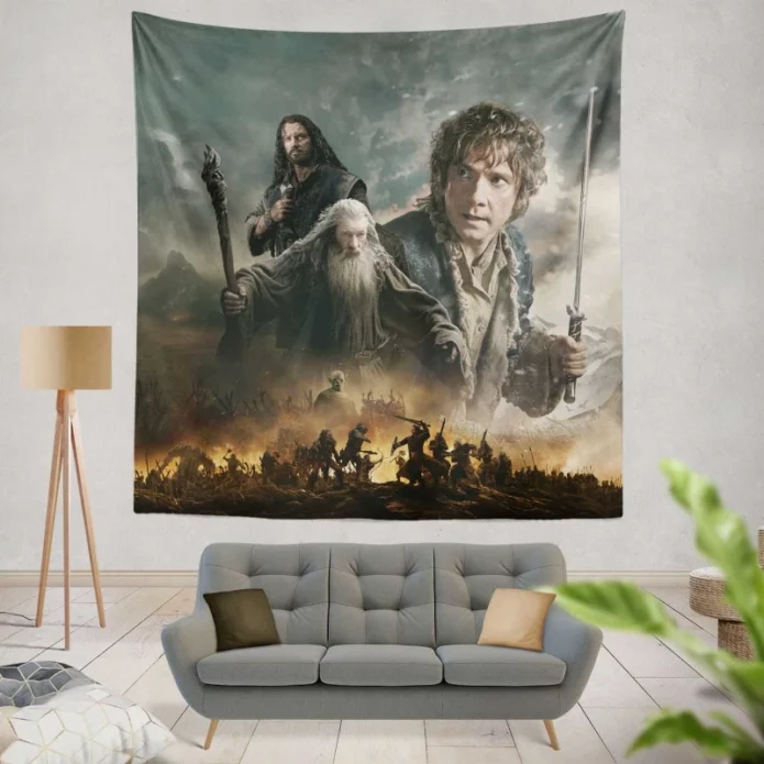 The Hobbit The Battle of the Five Armies Fantasy Movie Wall Hanging Tapestry