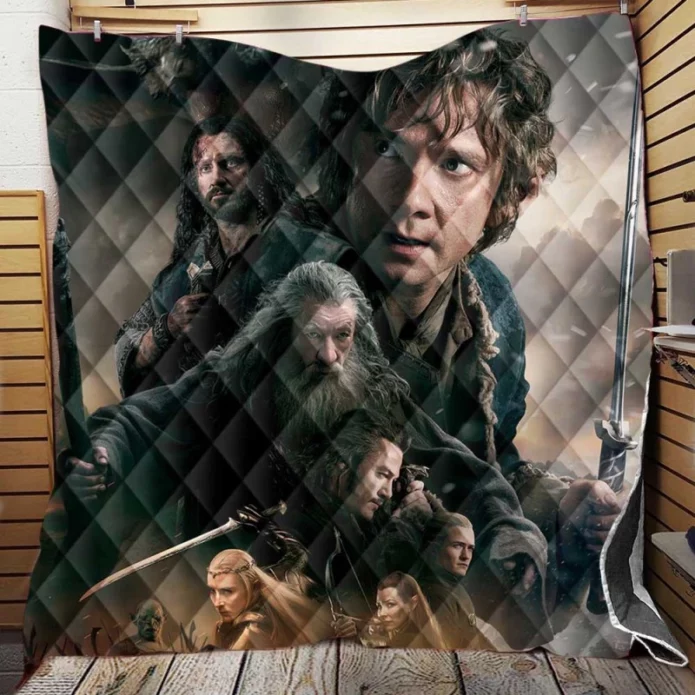 The Hobbit The Battle of the Five Armies Kids Movie Quilt Blanket