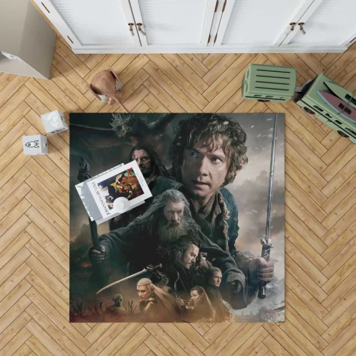 The Hobbit The Battle of the Five Armies Kids Movie Rug