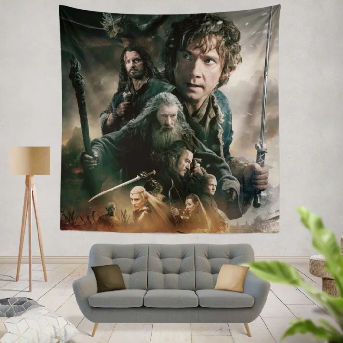 The Hobbit The Battle of the Five Armies Kids Movie Wall Hanging Tapestry