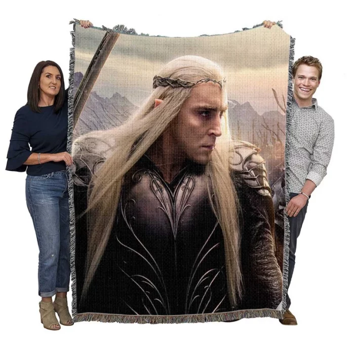 The Hobbit The Battle of the Five Armies Movie Woven Blanket