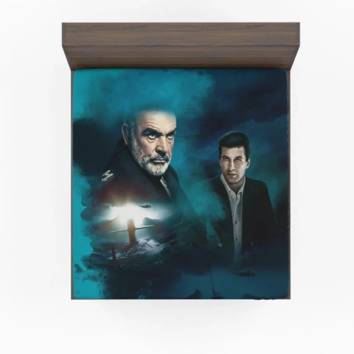 The Hunt for Red October Movie Sean Connery Alec Baldwin Fitted Sheet