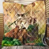 The Ice Age Adventures of Buck Wild Movie Quilt Blanket