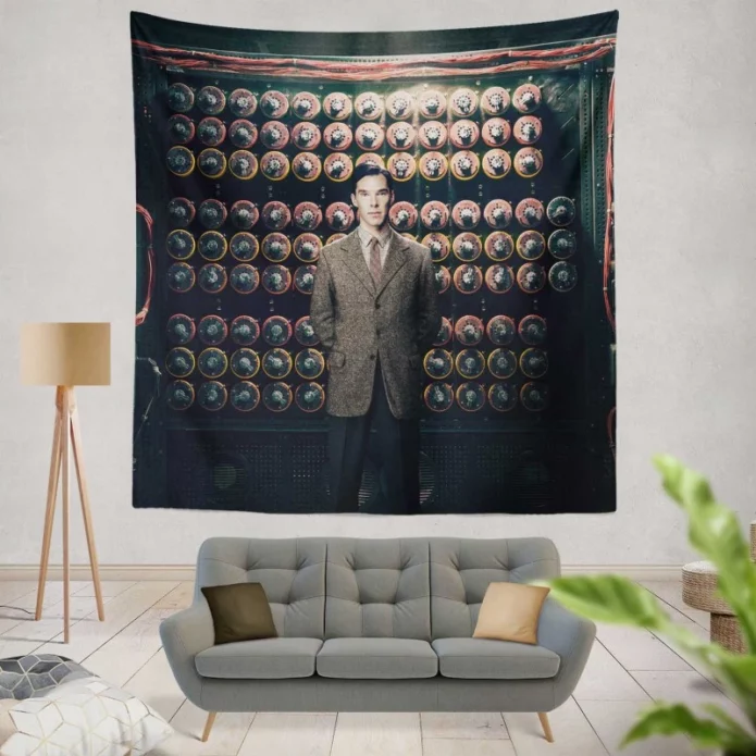 The Imitation Game Movie Benedict Cumberbatch Wall Hanging Tapestry