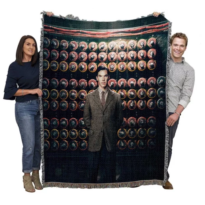 The Imitation Game Movie Benedict Cumberbatch Woven Blanket