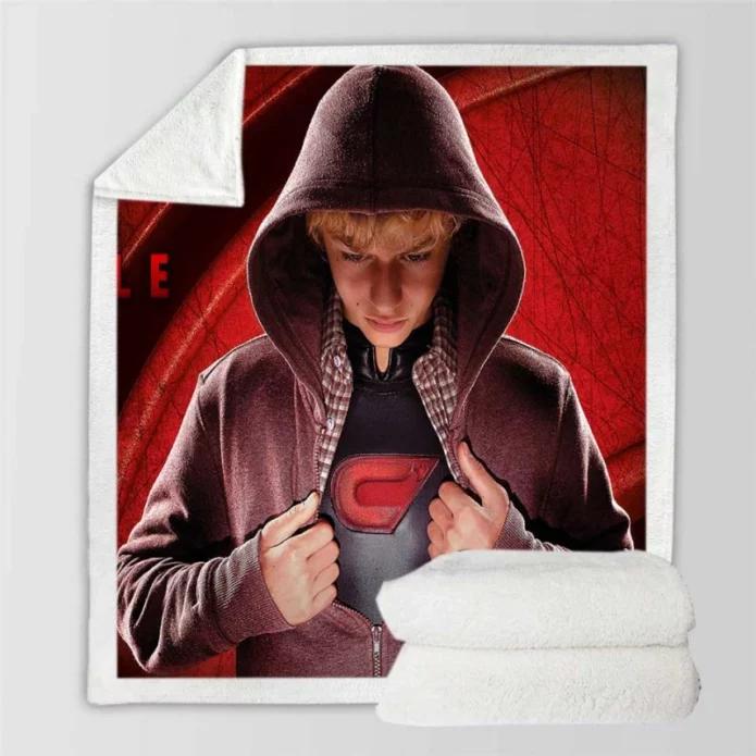 The Invisible Boy Movie Sherpa Fleece Blanket