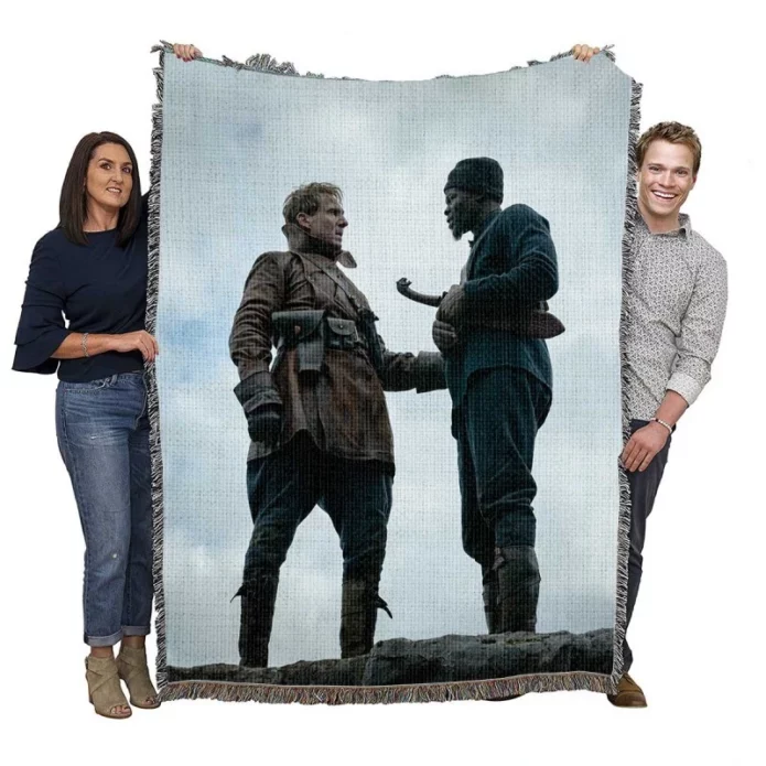 The Kings Man Movie Harris Dickinson Woven Blanket