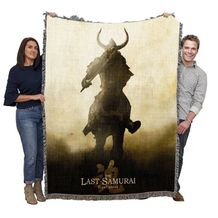 The Last Samurai Wallpaper Movie Woven Blanket