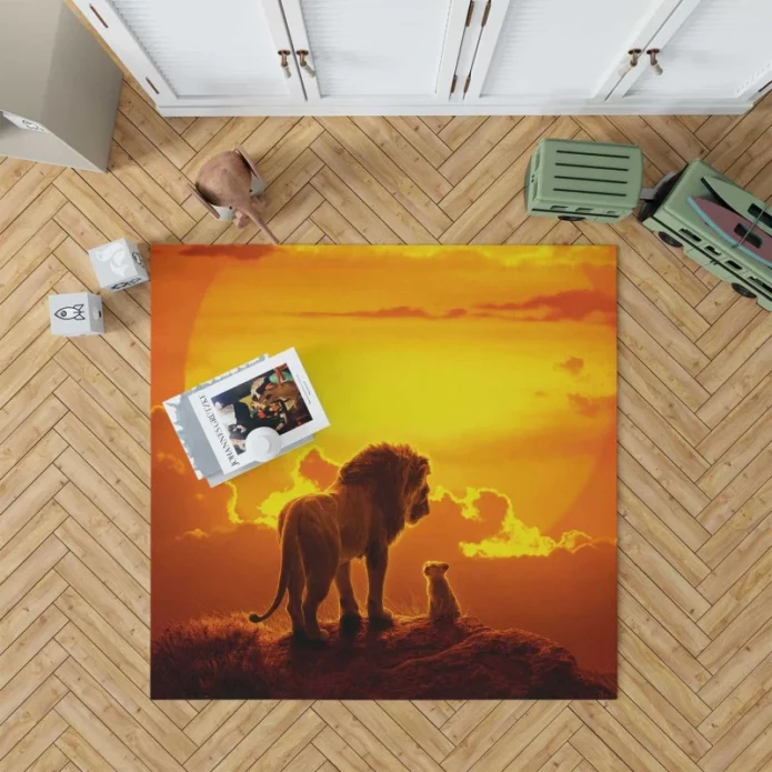 The Lion King Movie Simba Mufasa Rug