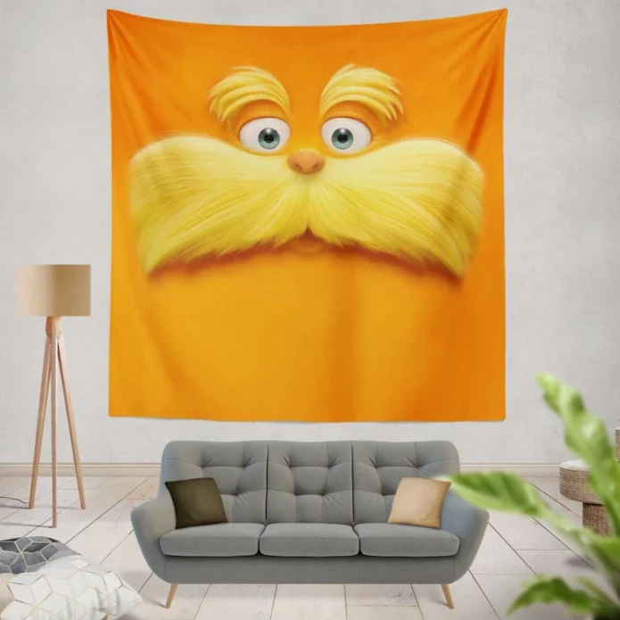 The Lorax Movie Wall Hanging Tapestry