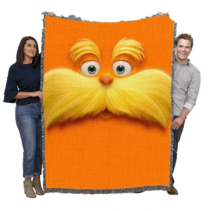 The Lorax Movie Woven Blanket