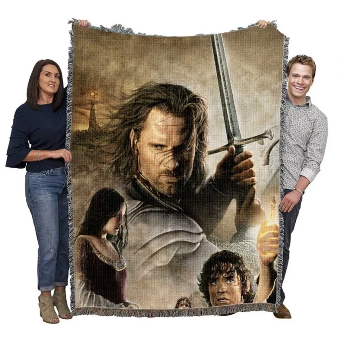 The Lord of the Rings The Return of the King Movie Woven Blanket