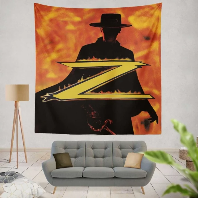 The Mask of Zorro Movie Wall Hanging Tapestry