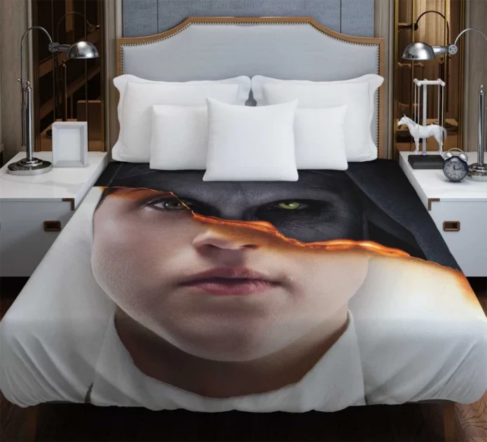 The Nun Movie Evil Duvet Cover