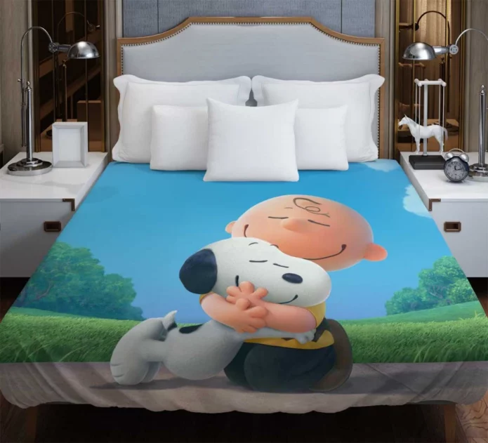 The Peanuts Movie Charlie Brown Snoopy Duvet Cover