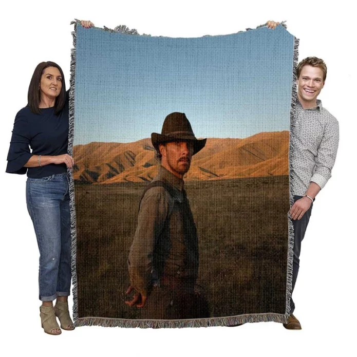 The Power of the Dog Movie Benedict Cumberbatch Woven Blanket