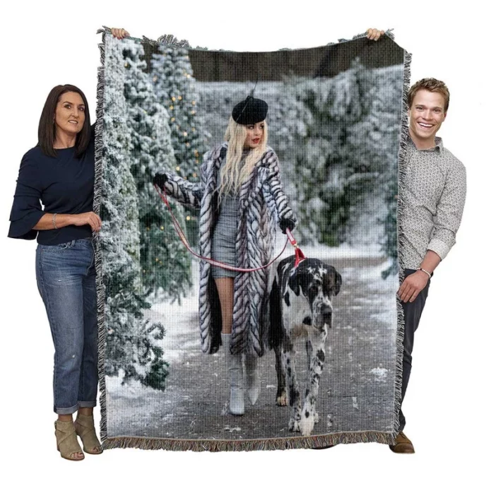 The Princess Switch Romancing the Star Movie Woven Blanket