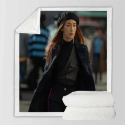 The Protege Movie Anna Dutton Sherpa Fleece Blanket