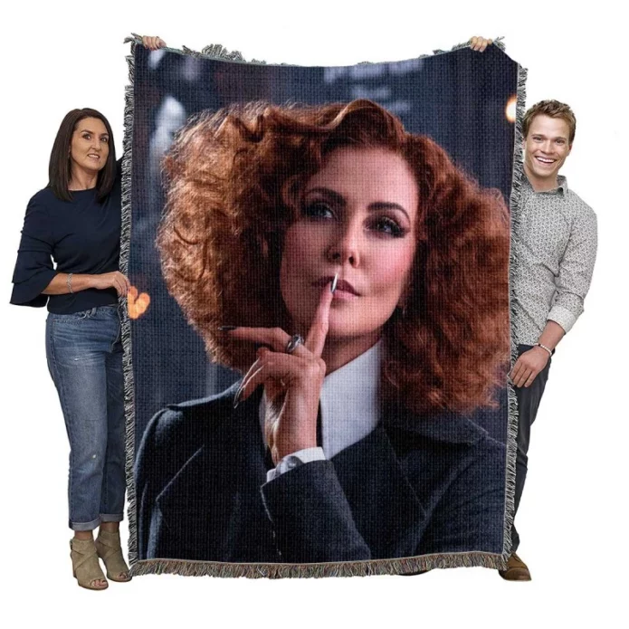 The School for Good and Evil Movie Charlize Theron Woven Blanket