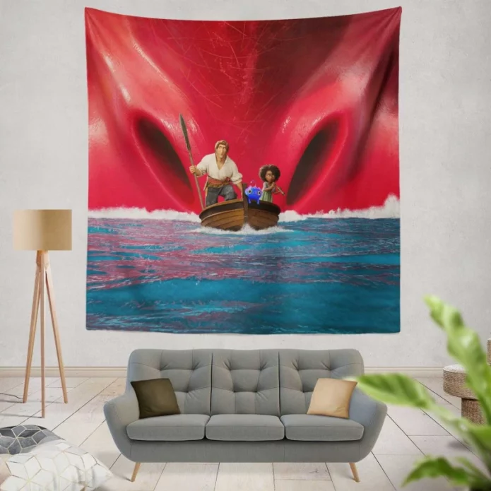 The Sea Beast Movie Wall Hanging Tapestry
